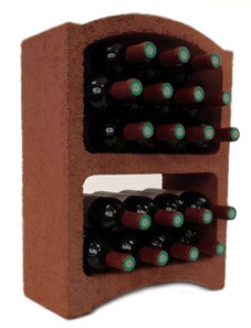 Typisch Fascineren rek Bloc Cellier Standaard Terracotta (30) - Mijnwijnkelder